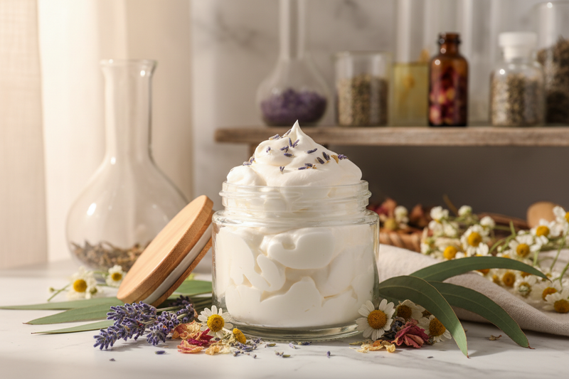aromatherapy handmade whipped body butter