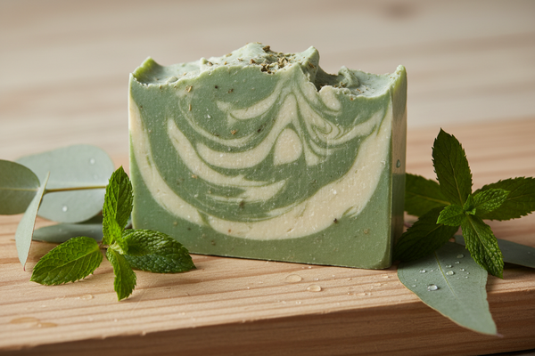 eucalyptus peppermint handmade soap